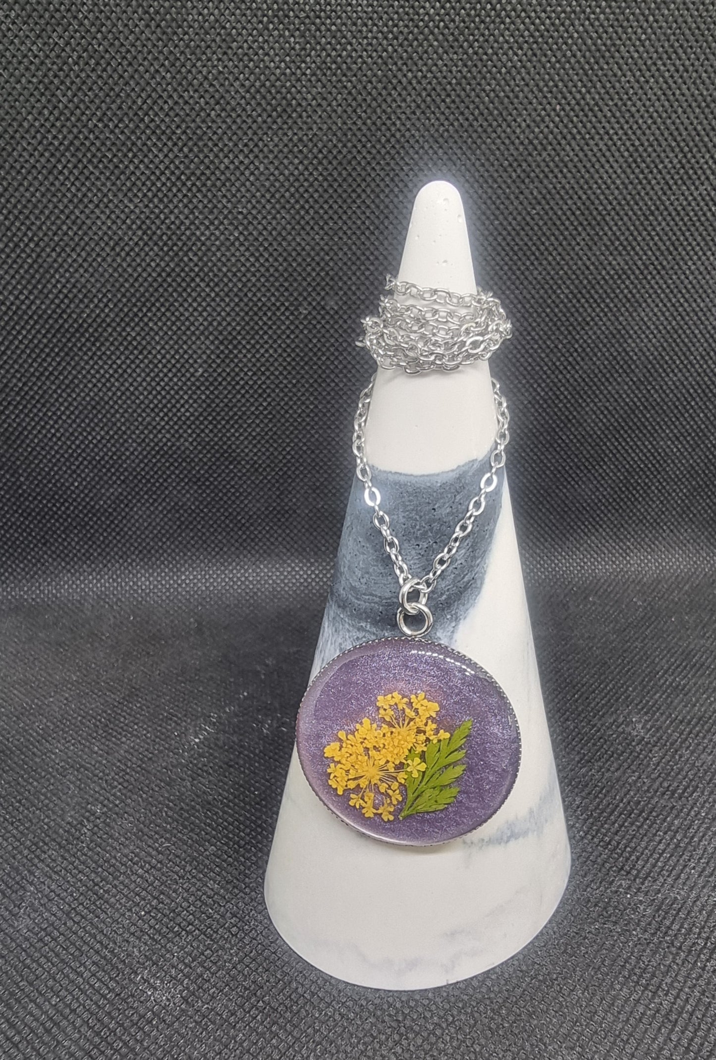 Collane in Resina UV base Viola