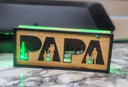 Cornice a LED con nome da personalizzare