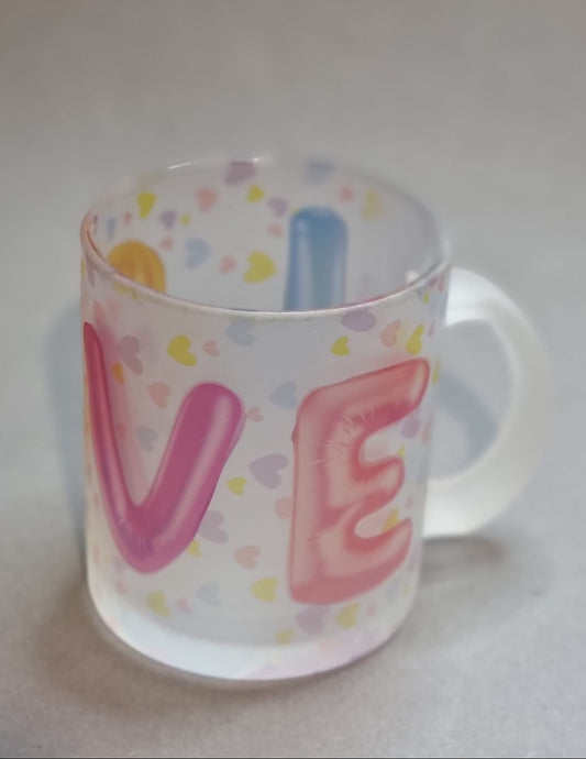 Tazza con finitura glassata